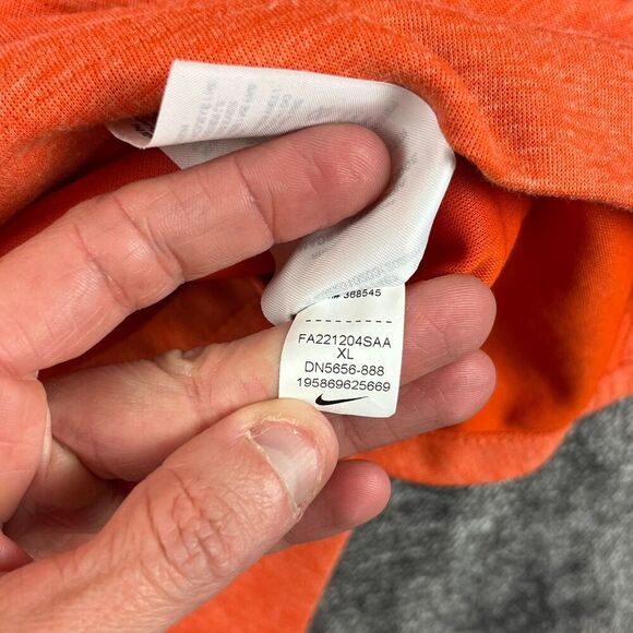 Nike Dri-Fit On Field 1/4 Zip Clemson Tigers Long Sleeve Pullover Men's XL - Picture 5 of 10